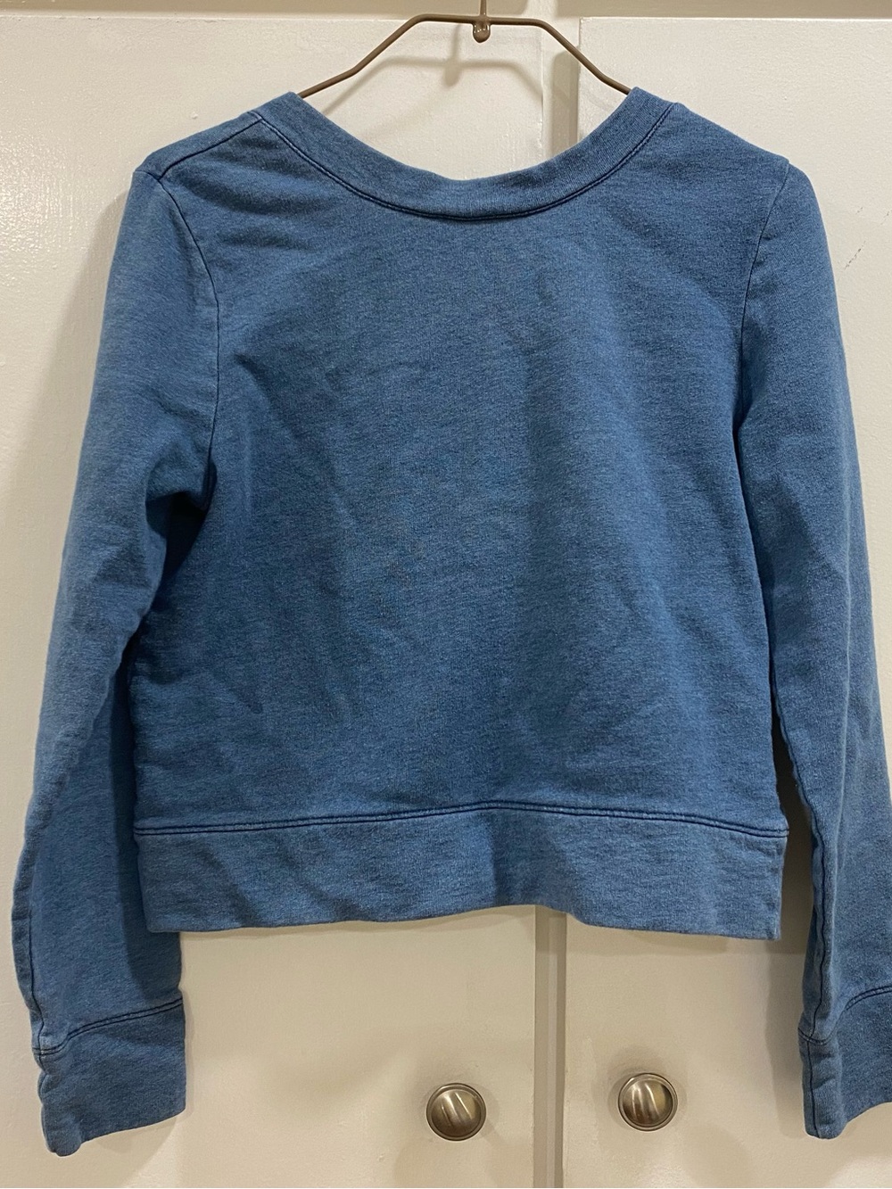 Club Monaco Denim-Blue Sweatshirt